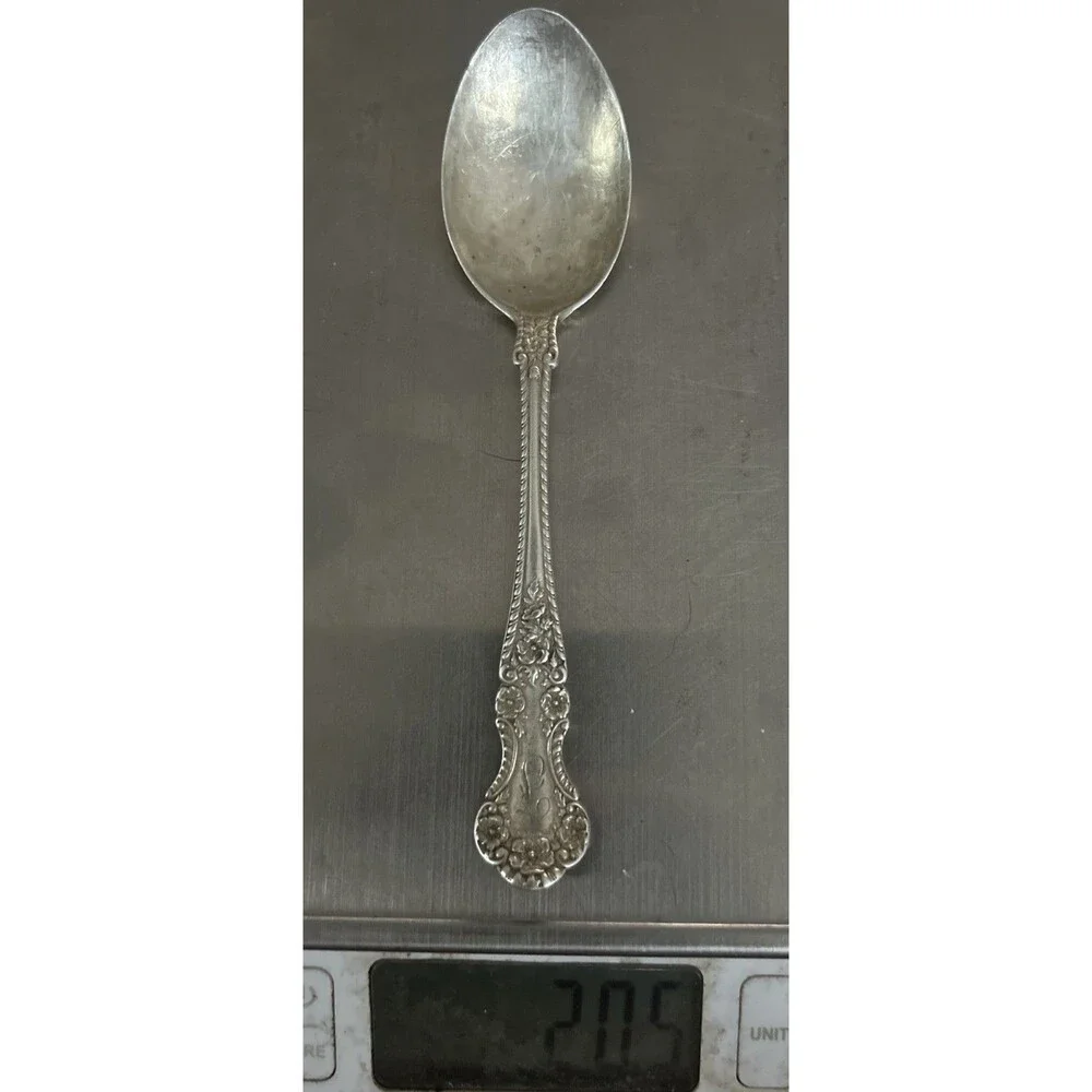 Gorham Cambridge Sterling Silver Teaspoon Pat 1899 AA Everts Dallas TX 21g 5.75